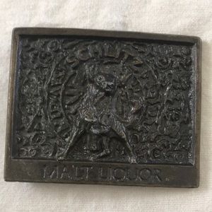 Vintage 1970’s Malt Liquor Belt Buckle